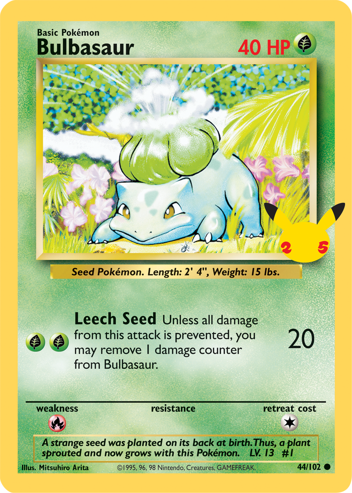 Bulbasaur (44/102) [First Partner Pack]