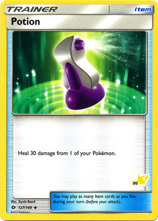 Potion (127/149) (Pikachu Stamp #20) [Battle Academy 2020]