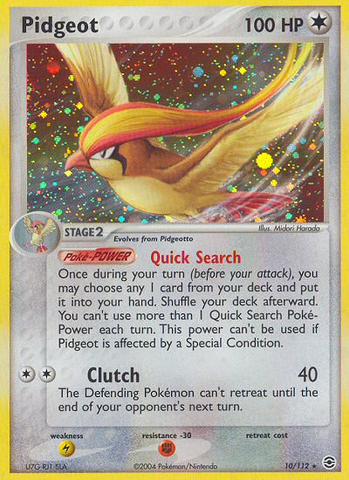 Pidgeot (10/112) [EX: FireRed & LeafGreen]