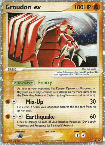 Groudon ex (038) [Nintendo: Black Star Promos]