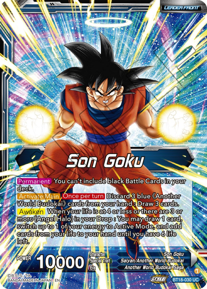 Son Goku // Son Goku, Another World Fighter (BT18-030) [Dawn of the Z-Legends]