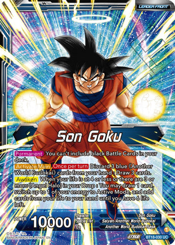Son Goku // Son Goku, Another World Fighter (BT18-030) [Dawn of the Z-Legends]