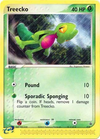 Treecko (016) (Non-Holo) [Nintendo: Black Star Promos]