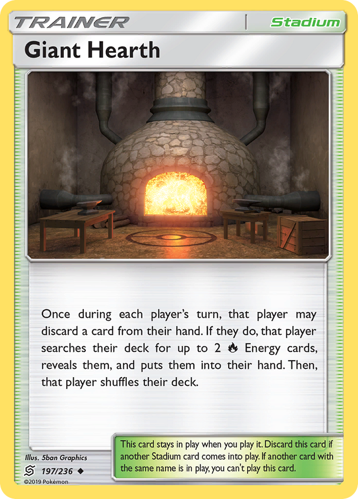 Giant Hearth (197/236) [Sun & Moon: Unified Minds]