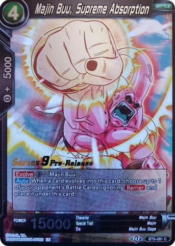 Majin Buu, Supreme Absorption (BT9-081) [Universal Onslaught Prerelease Promos]