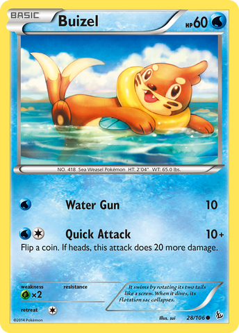 Buizel (28/106) [XY: Flashfire]