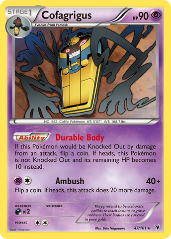 Cofagrigus (47/101) [Black & White: Noble Victories]