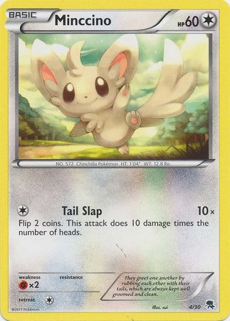 Minccino (4/30) [Black & White: Trainer Kit - Zoroark]