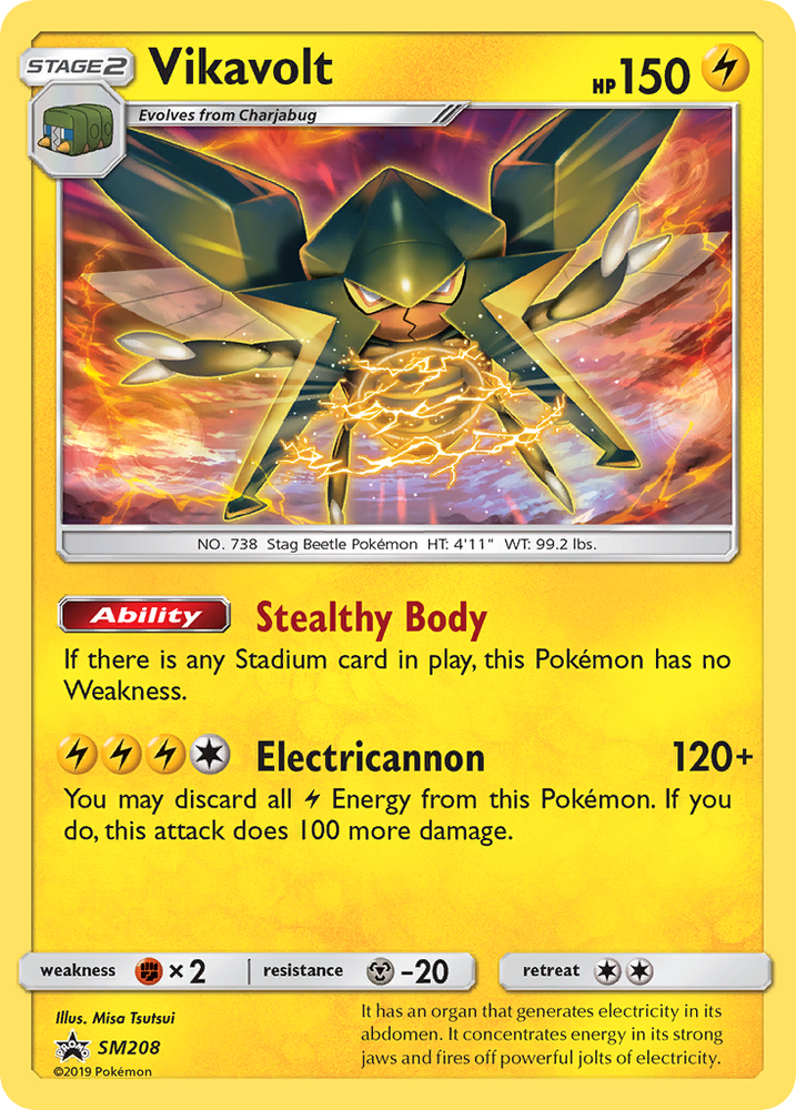 Vikavolt (SM208) [Sun & Moon: Black Star Promos]