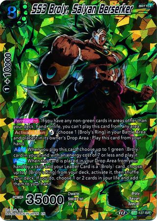 SS3 Broly, Saiyan Berserker (BT7-127) [Assault of the Saiyans]