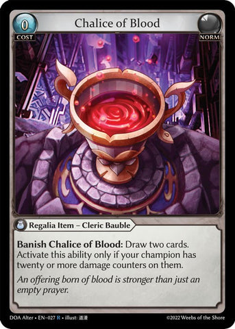 Chalice of Blood (027) [Dawn of Ashes: Alter Edition]