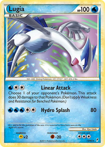 Lugia (15/95) [HeartGold & SoulSilver: Call of Legends]