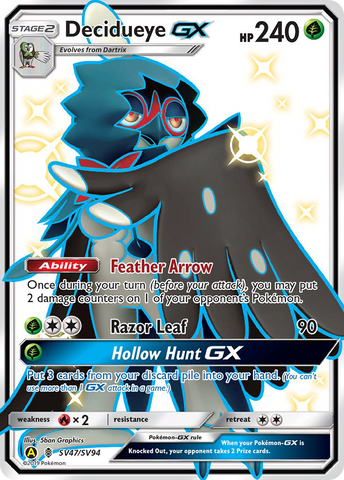 Decidueye GX (SV47/SV94) [Sun & Moon: Hidden Fates - Shiny Vault]