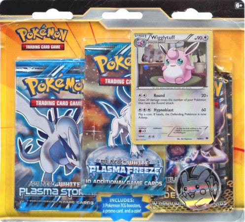 Black & White - 3-Pack Blister (Wigglytuff) (Special Edition)