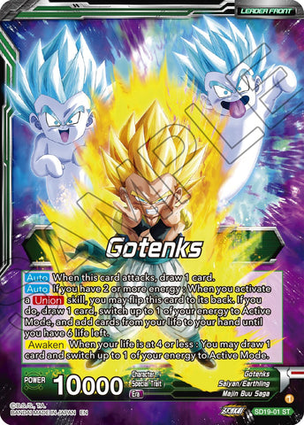 Gotenks // SS3 Gotenks, Extravagant Assault Returns (SD19-01) [Dawn of the Z-Legends]