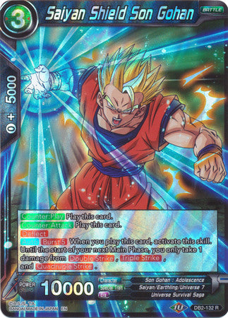 Saiyan Shield Son Gohan (DB2-132) [Divine Multiverse]