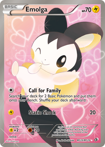 Emolga (RC23/RC25) [Black & White: Legendary Treasures]