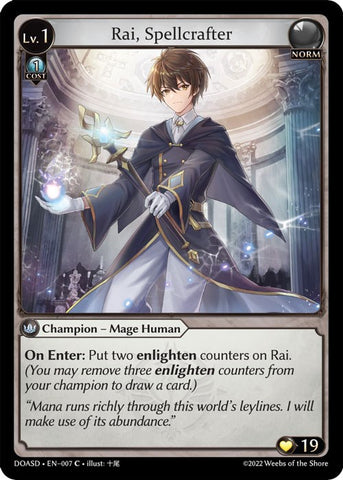 Rai, Spellcrafter (007) [Dawn of Ashes: Starter Decks]