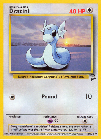 Dratini (38/130) [Base Set 2]