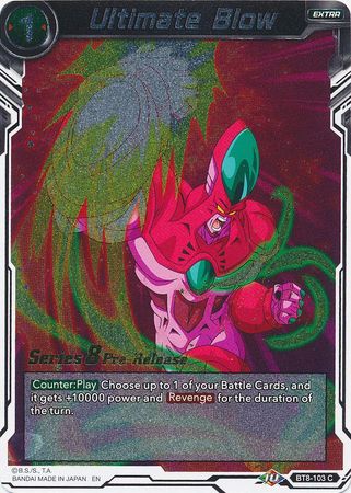 Ultimate Blow (BT8-103_PR) [Malicious Machinations Prerelease Promos]