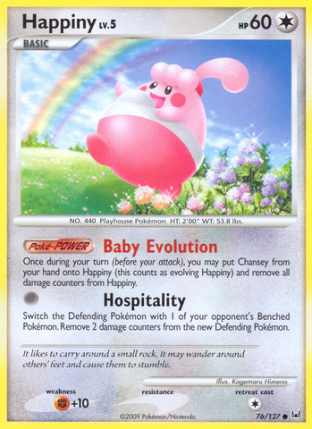 Happiny (76/127) [Platinum: Base Set]