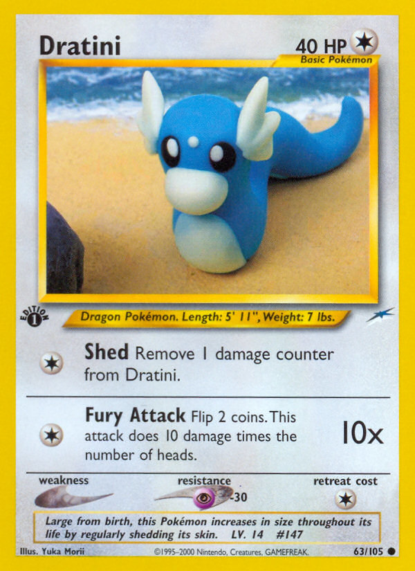 Dratini (63/105) [Neo Destiny 1st Edition]