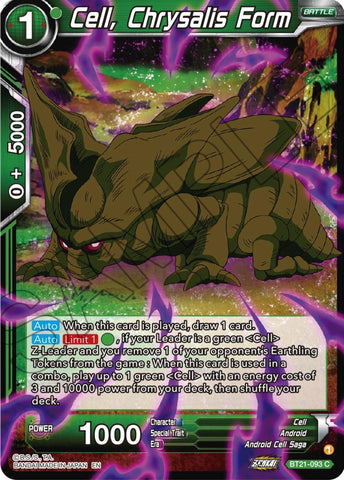 Cell, Chrysalis Form (BT21-093) [Wild Resurgence]