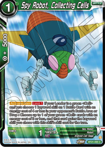 Spy Robot, Collecting Cells (BT21-095) [Wild Resurgence]