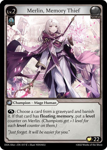 Merlin, Memory Thief (017) [Dawn of Ashes: Alter Edition]