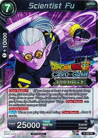 Scientist Fu (P-036) [Judge Promotion Cards]