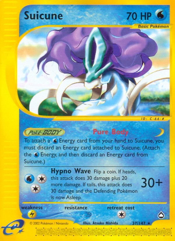 Suicune (37/147) [Aquapolis]