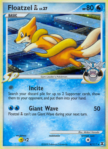 Floatzel GL (4/111) [Platinum: Rising Rivals]