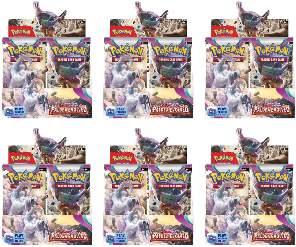 Scarlet & Violet: Paldea Evolved - Booster Box Case