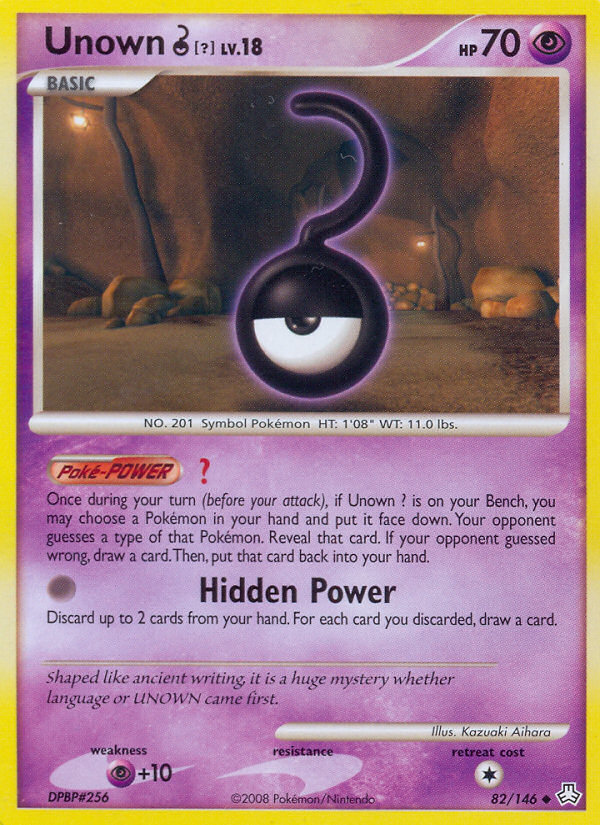 Unown ? (82/146) [Diamond & Pearl: Legends Awakened]