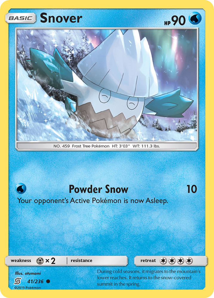 Snover (41/236) [Sun & Moon: Unified Minds]