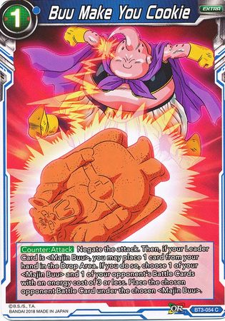 Buu Make You Cookie (BT3-054) [Cross Worlds]