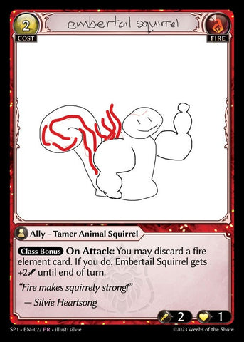 Embertail Squirrel (022) [Supporter Pack 1]