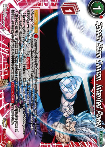 Special Beam Cannon, Inherited Power (BT22-007) [Critical Blow]