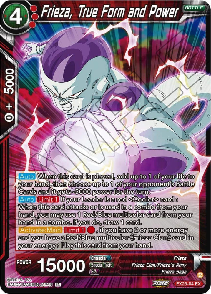 Frieza, True Form and Power (EX23-04) [Premium Anniversary Box 2023]