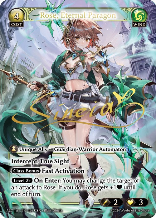 Rose, Eternal Paragon (CSR) (166) [Alchemical Revolution]