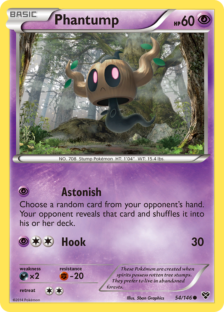 Phantump (54/146) [XY: Base Set]