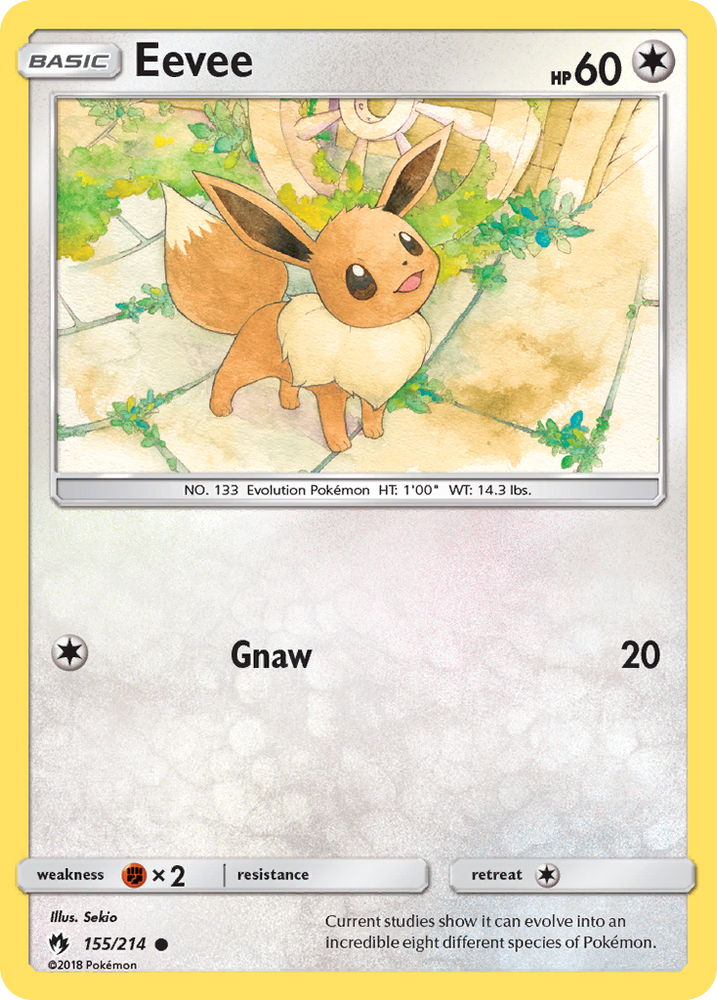 Eevee (155/214) [Sun & Moon: Lost Thunder]