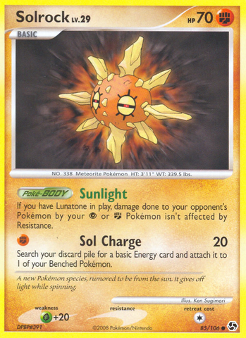 Solrock (85/106) [Diamond & Pearl: Great Encounters]