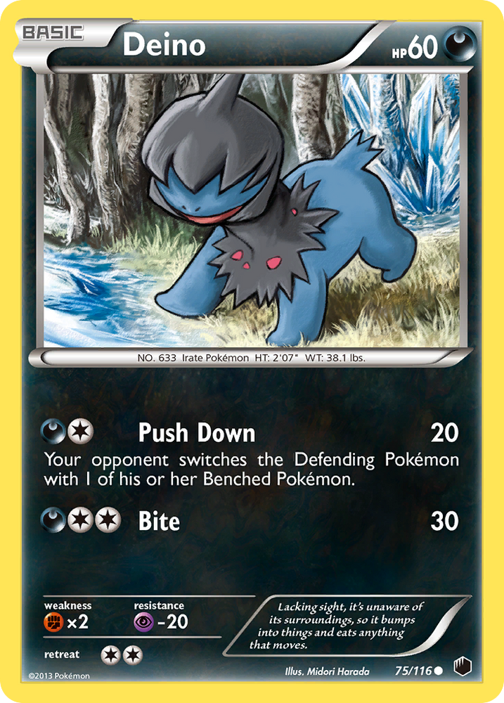 Deino (75/116) [Black & White: Plasma Freeze]