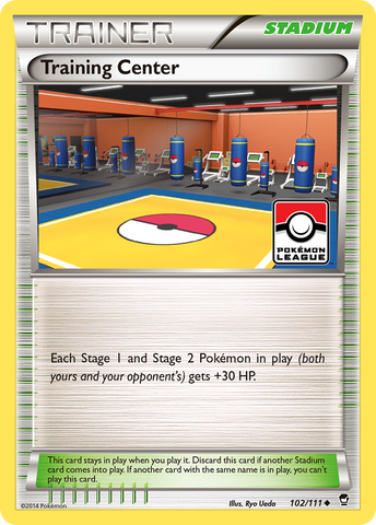 Training Center (102/111) [XY: Furious Fists]