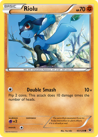 Riolu (45/124) [XY: Fates Collide]