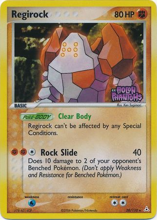 Regirock (28/110) (Stamped) [EX: Holon Phantoms]