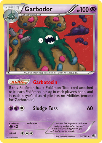 Garbodor (68/113) [Black & White: Legendary Treasures]