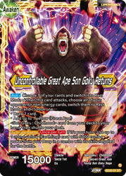 Son Goku // Uncontrollable Great Ape Son Goku Returns (SD20-01) [Dawn of the Z-Legends]