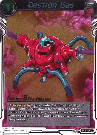 Destron Gas (BT8-101_PR) [Malicious Machinations Prerelease Promos]